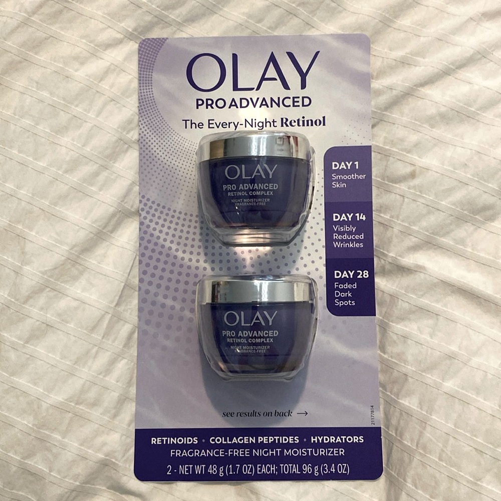 OLAY Pro Advanced Retinol Complex Night Moisturizer 2-pack